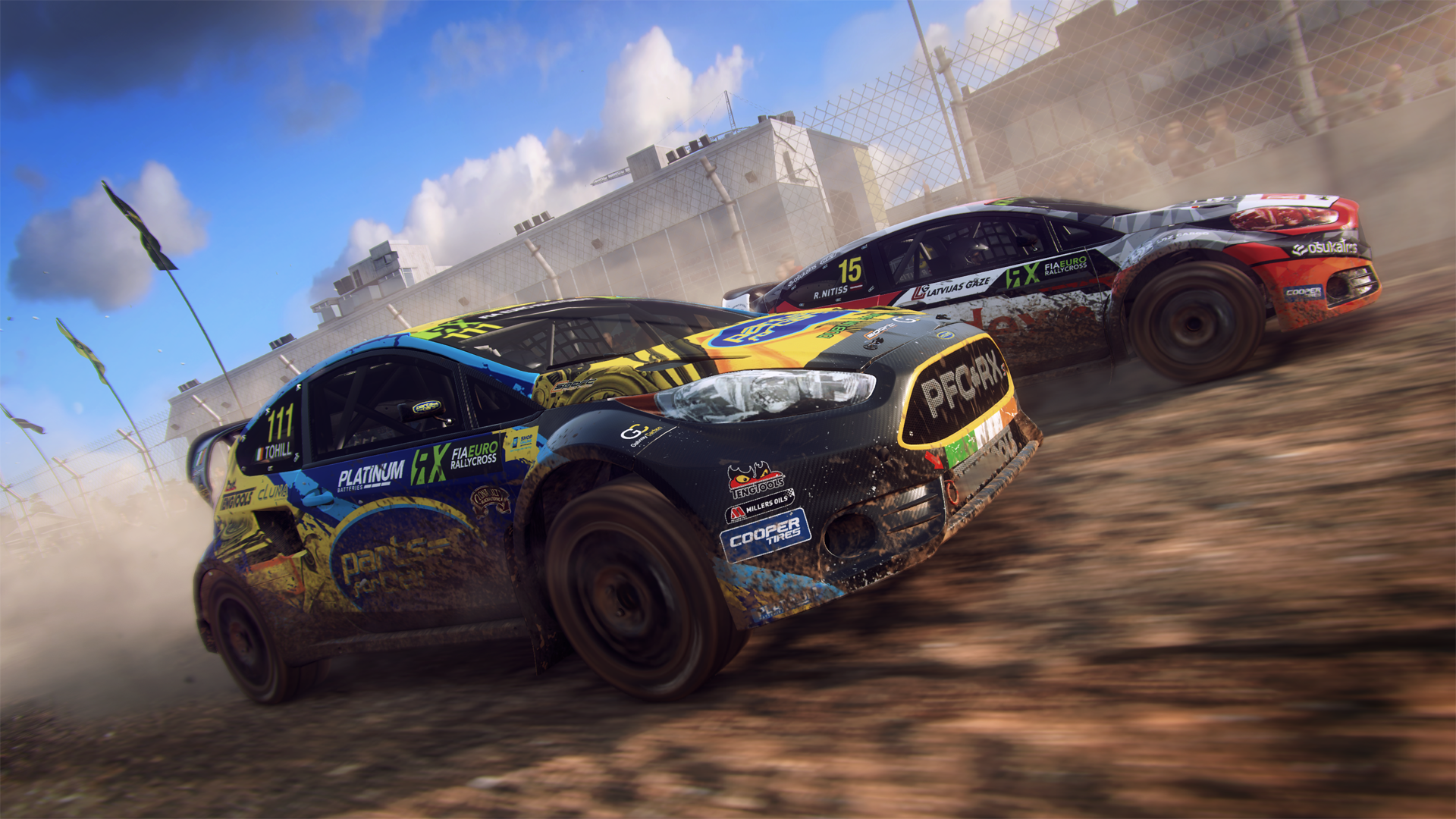 Dirt rally машины